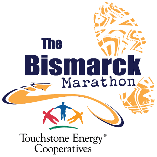 The Bismarck Marathon Logo
